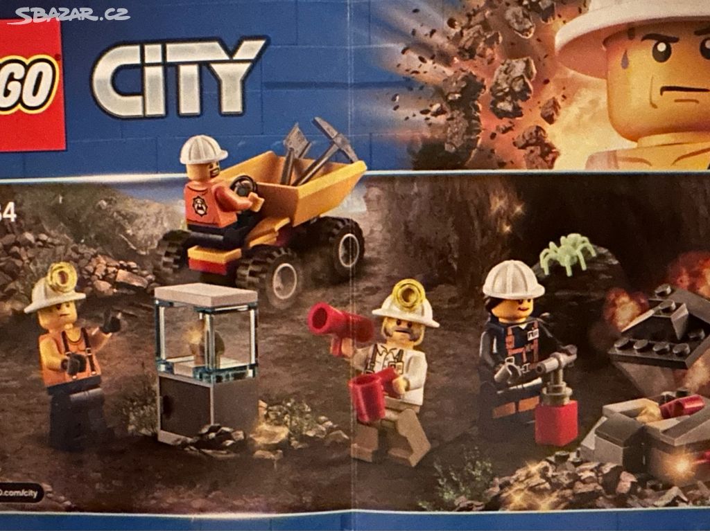 LEGO CITY 60184 Důlní tým