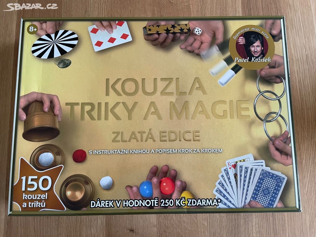 Dětská hra Kouzla, triky a magie: Pavel Kožíšek