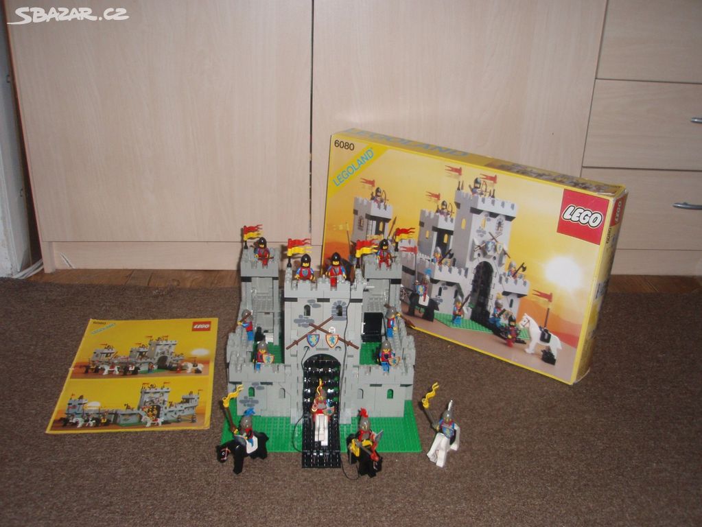 Lego hrady set 6080 s boxem a návodem