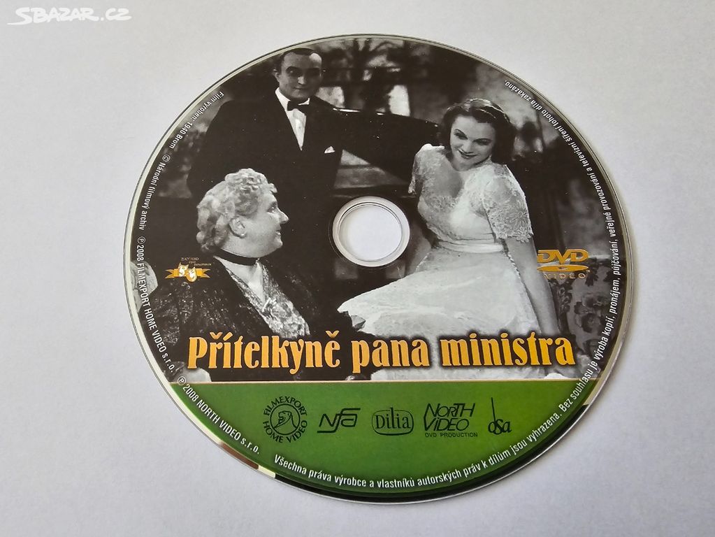PŘÍTELKYNĚ PANA MINISTRA (DVD) Adina Mandlová