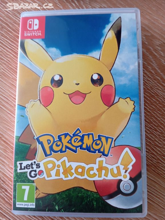 Hra Pokémon Lets go Pikachu Nintendo switch