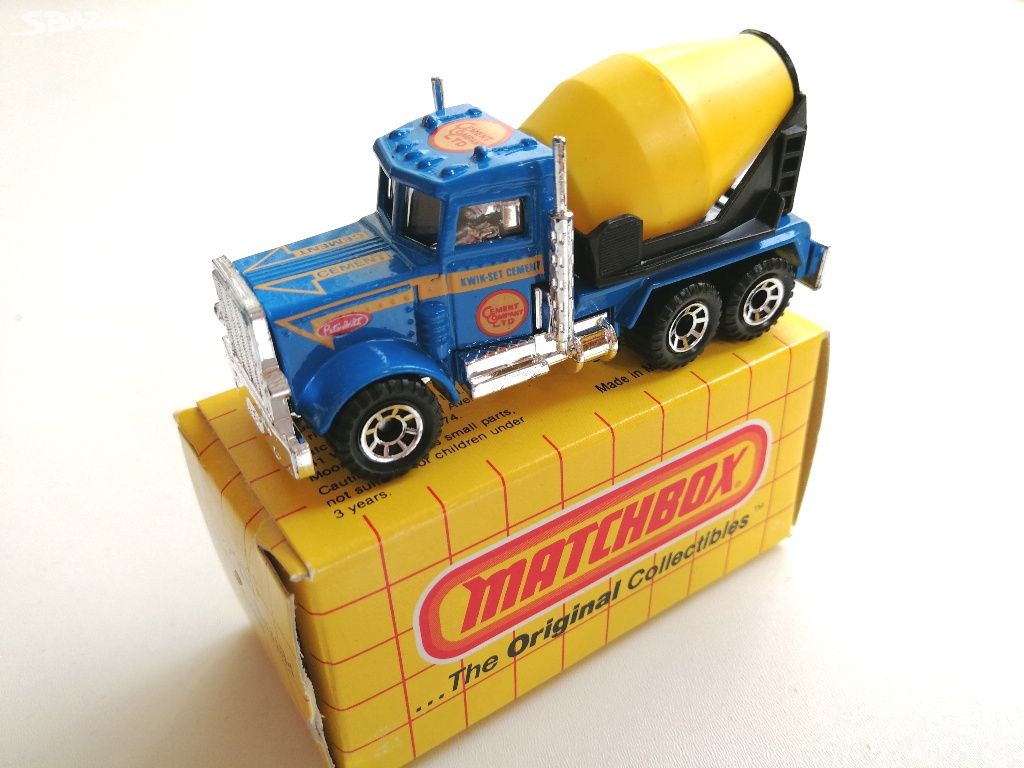 Matchbox Peterbilt Cement Truck