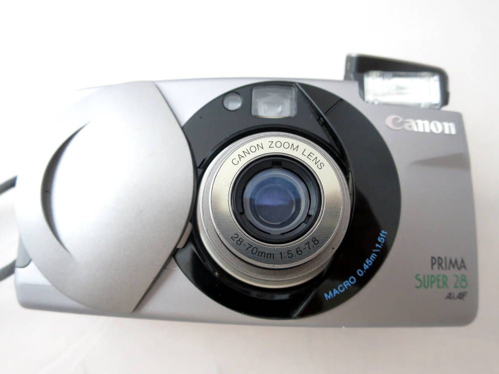 2 fotoaparáty - CANON PRIMA SUPER 28 + KODAK M35