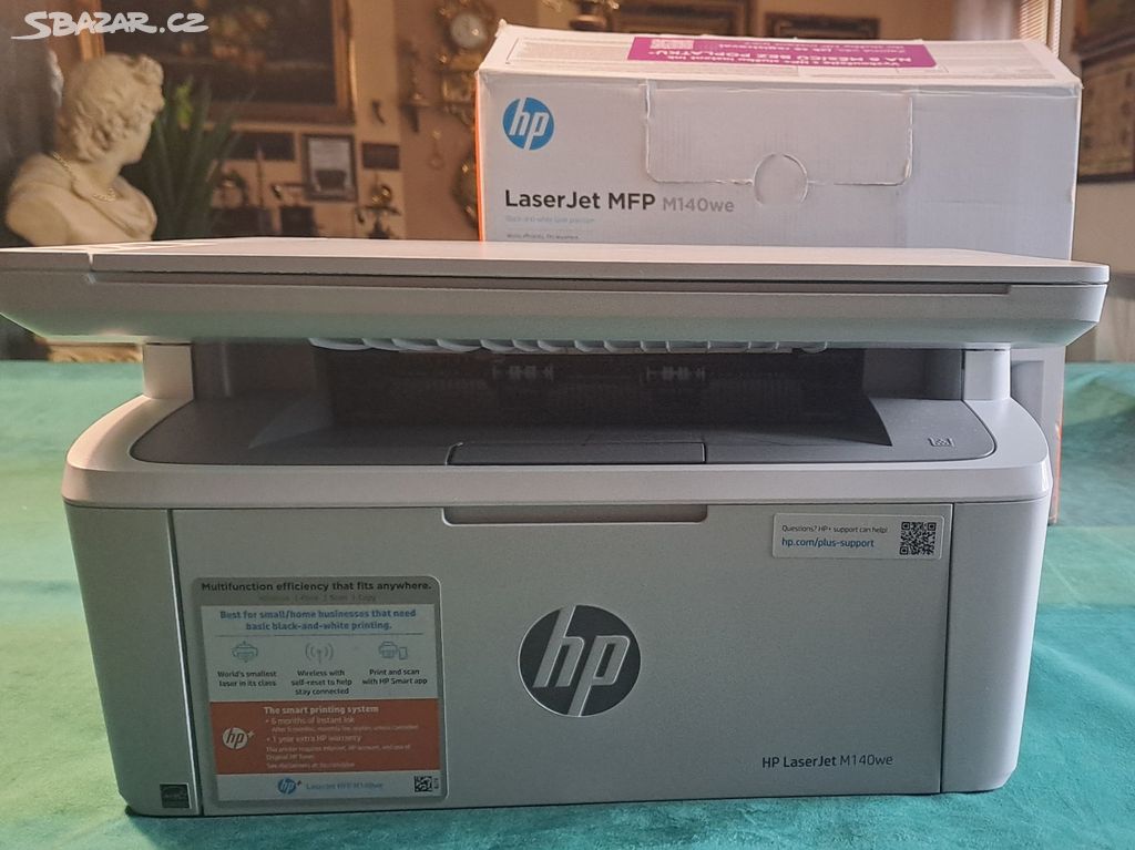 laserová tiskárna HP LaserJet  M140we nová ,
