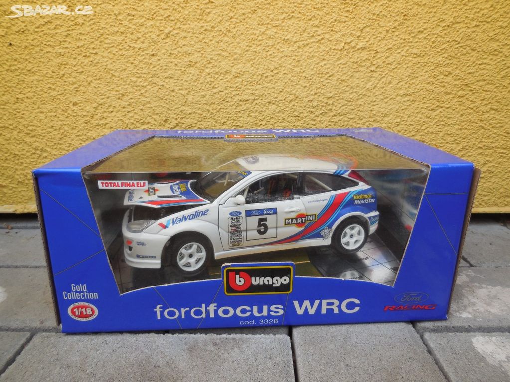 Ford Focus WRC - 1:18 Bburago Italy