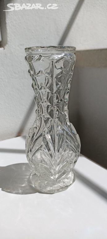 Autorská skleněná váza Karel Koňák