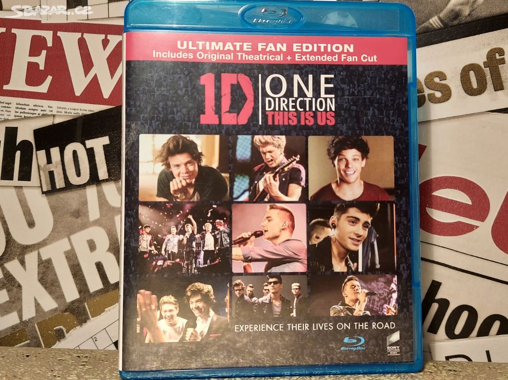 One Direction - This Is Us 1D na disku Blu-ray