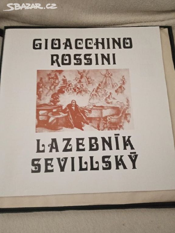 Gramodesky LP  Rossini - Lazebník sevilský
