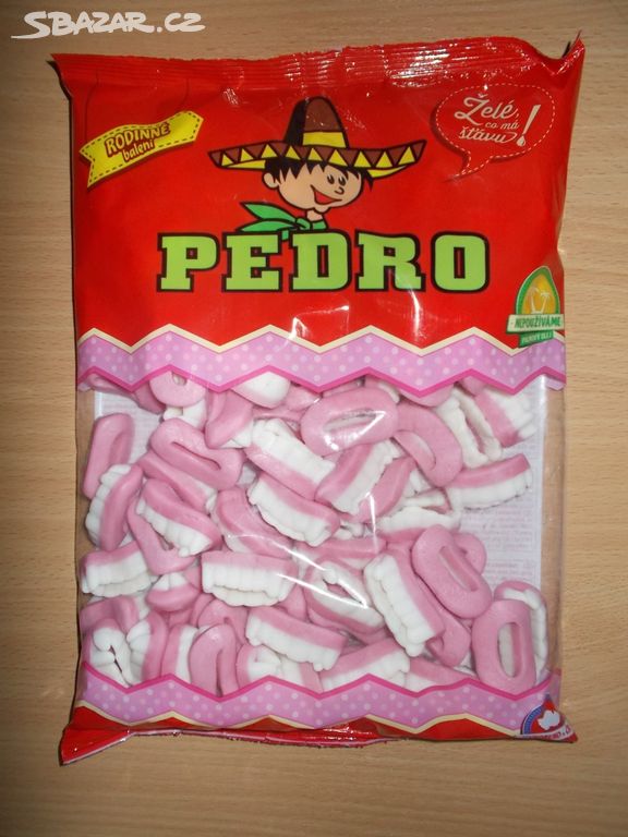 Pedro dvoubarevné želé drakula zuby