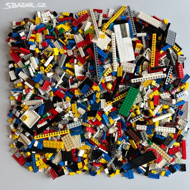 Mix DRUHÉ JAKOSTI LEGO kostek (2,5 KG) - 18