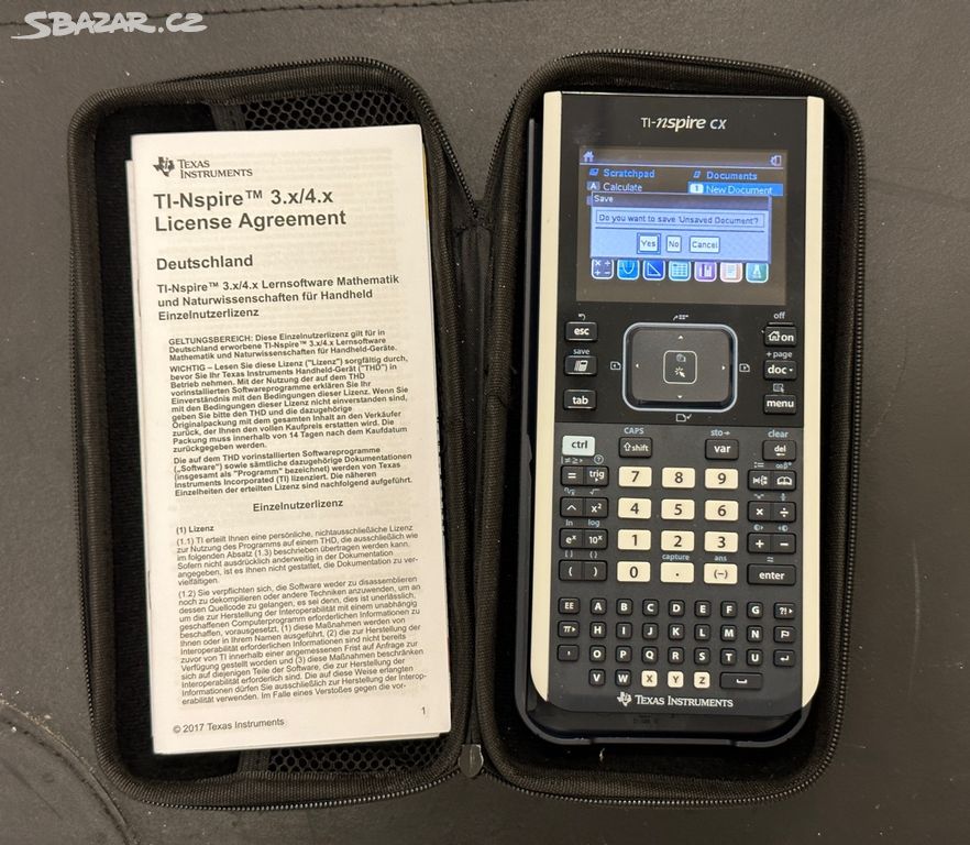Vědecká kalkulačka Texas Instruments TI-Nspire CX