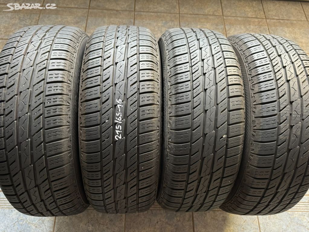 letní pneu 215/65-16 Barum, vzorek 6,5mm