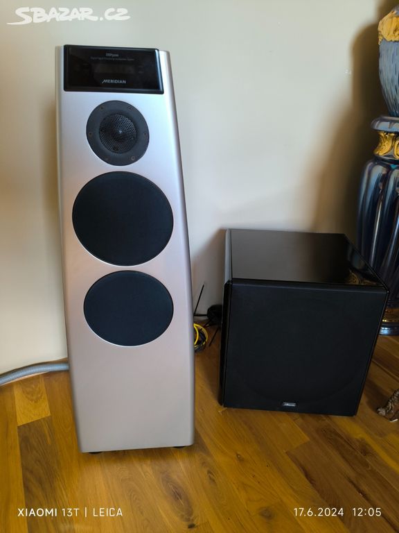 High-end reproduktory Meridian DSP 5200 a SW1600