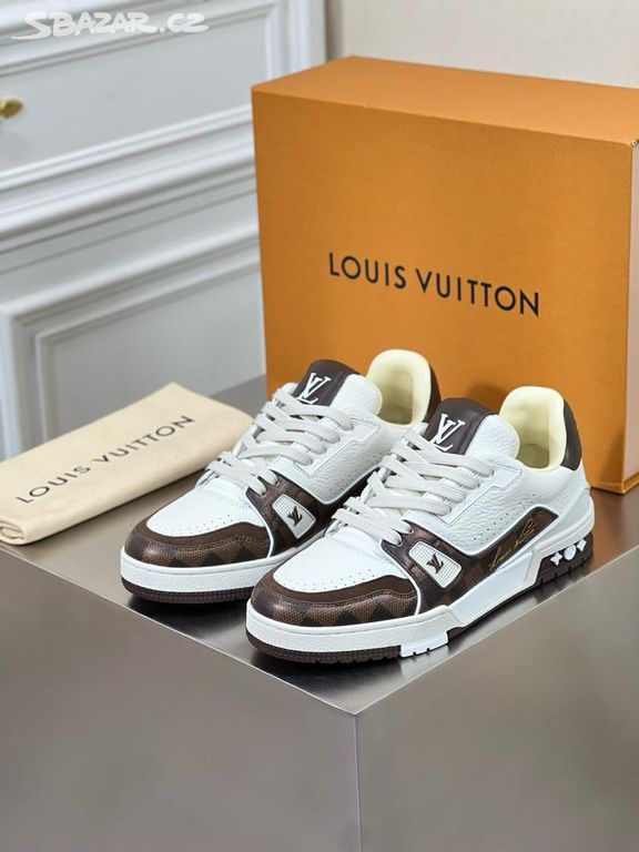 Louis Vuitton tenisky brown Komplet balenie