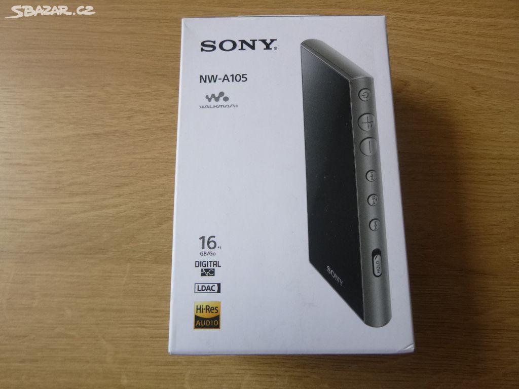prehravac SONY NW-A105 16gb + karta SanDisk 400gb