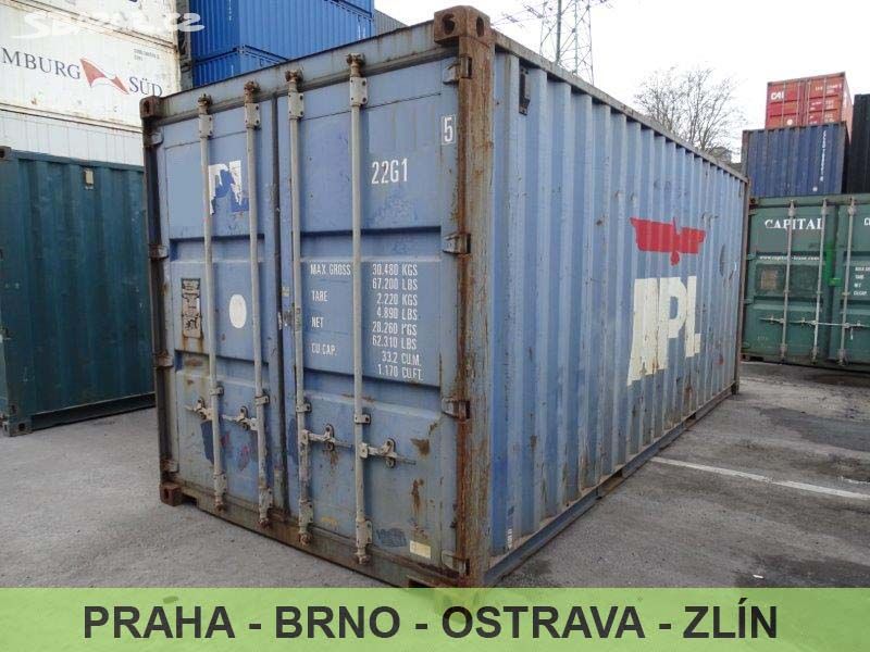 Lodní kontejner 20" - doprava po ČR