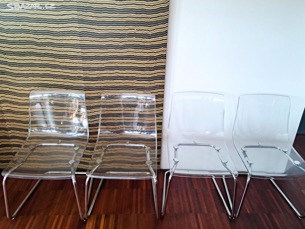 Čtyři IKEA židle TOBIAS
