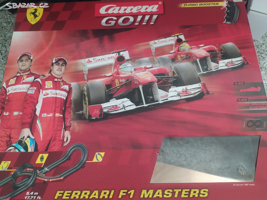 Autodráha Carrera Go !!! Ferrari F1 Masters