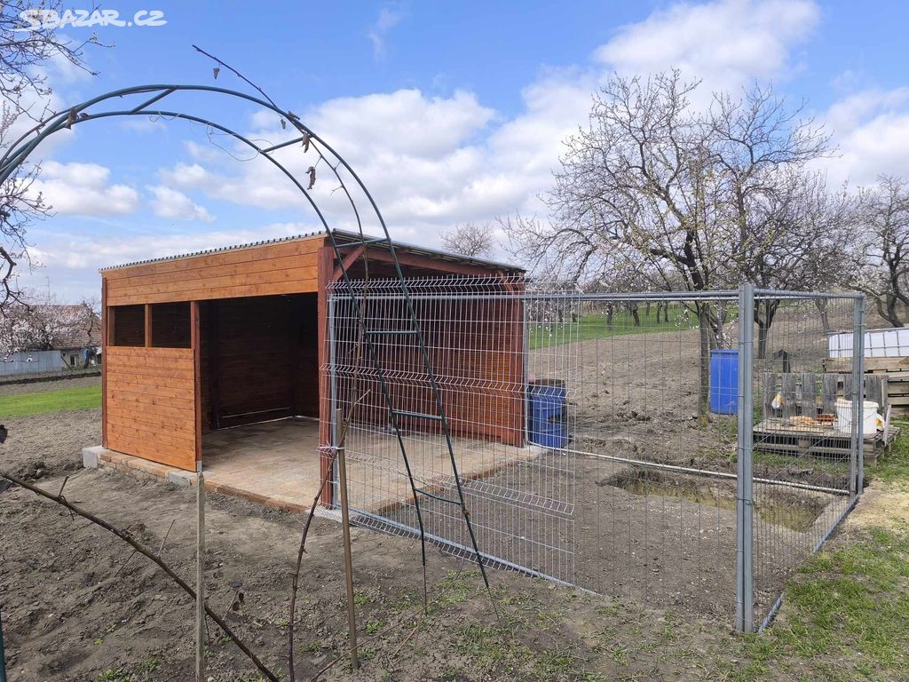 PERGOLA 5X4M SE SKLONEM (VYROBENO V ČR.)