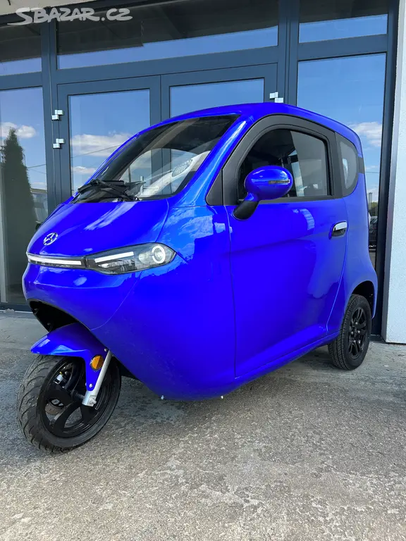 Elektrická Tříkolka 2000W bez ŘP 60V 58AH tyrk. - fotka 4