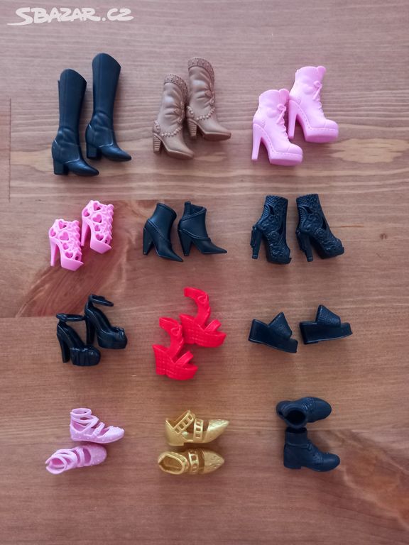 Boty botičky pro panenky Barbie originál Mattel