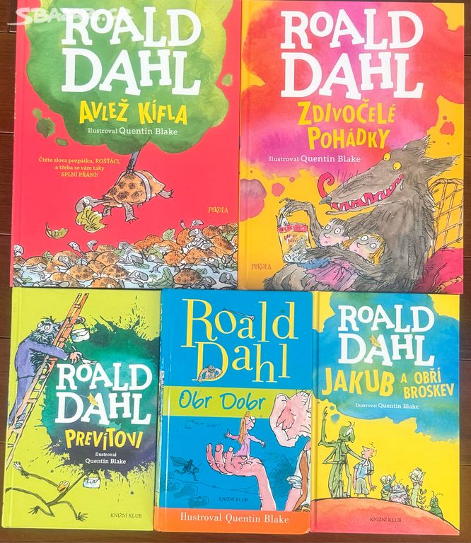 Roald Dahl Dětské knihy