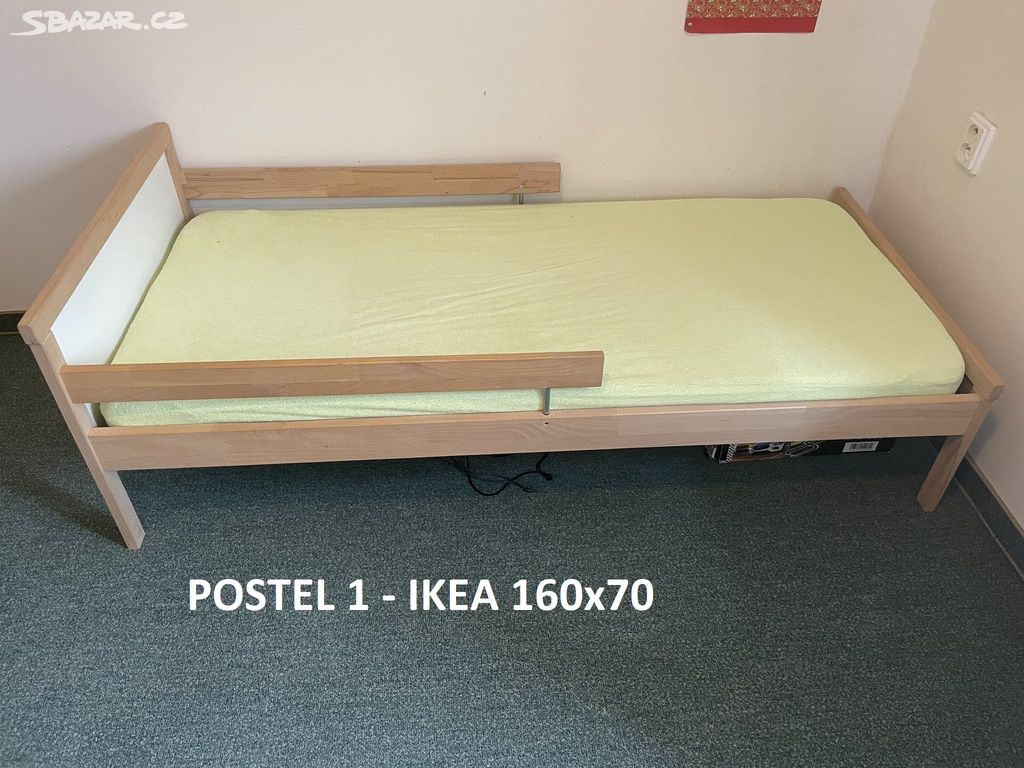 2x dětská postel IKEA Sniglar