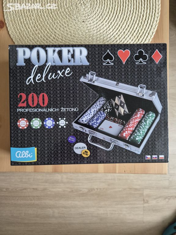 Stolní hra Poker deluxe