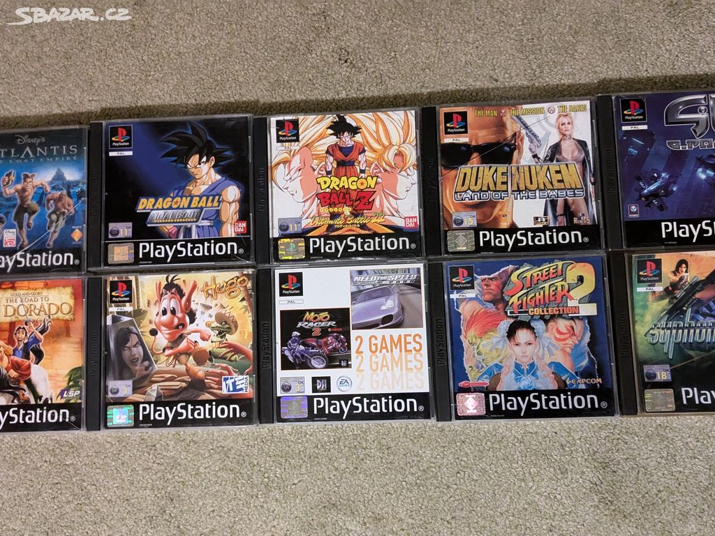 Hry PS1 PSX Playstation 1