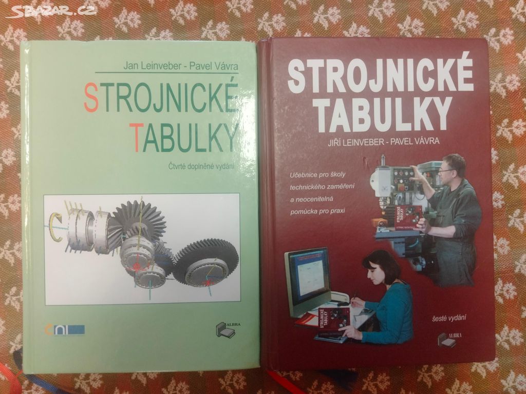 Strojnické tabulky - Pavel Váva 4,5,6 vydání