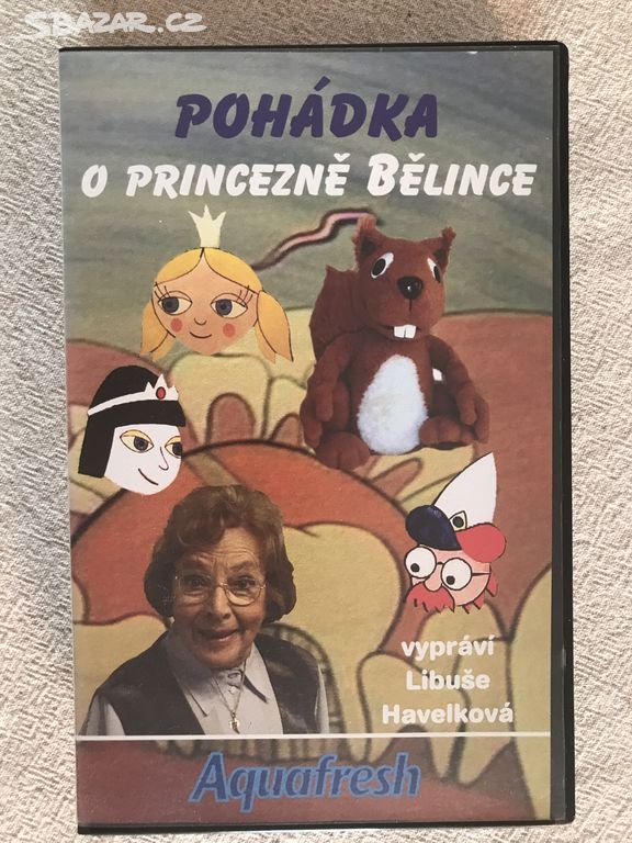 VHS Pohádka o princezně Bělince.