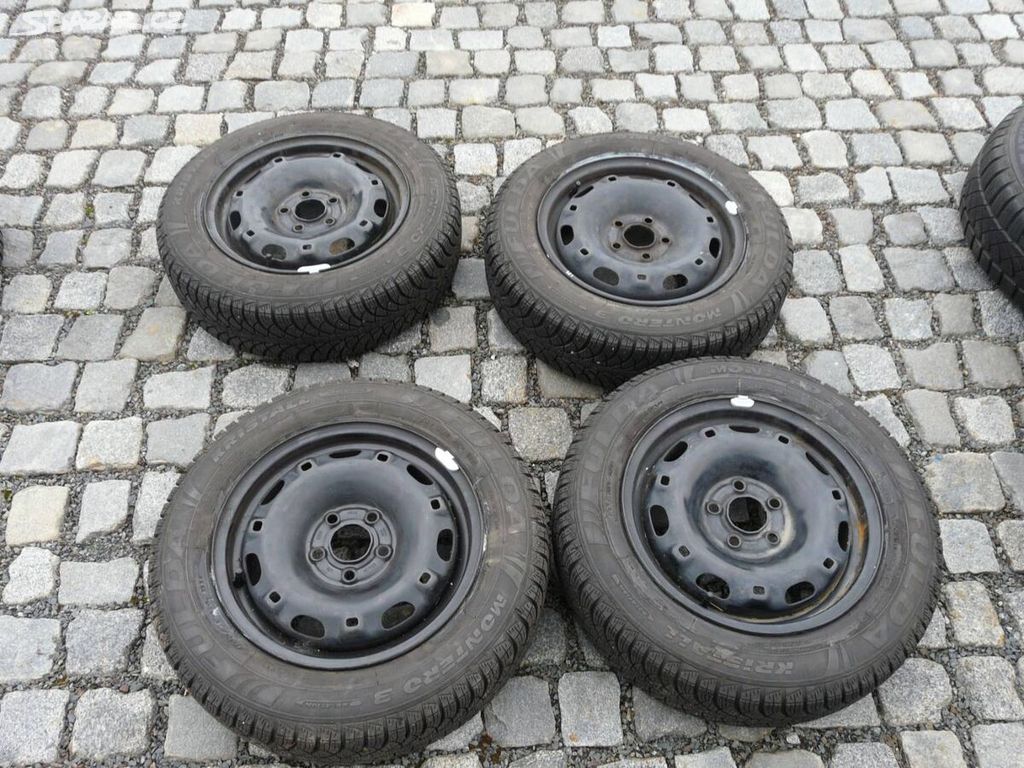 ZIMNÍ PNEU + DISKY SEAT 14"ŠKODA VW 165/70R14