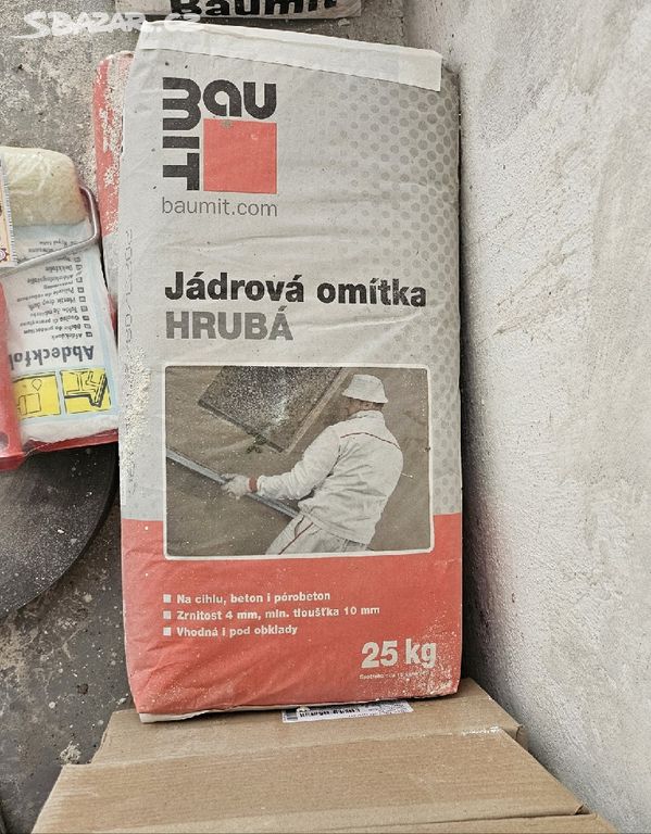 Jadrova omítka 3x pytel 25 kg