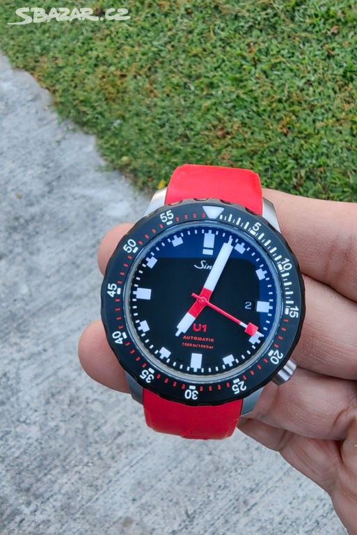 Sinn, model U1 SDR, originál německé hodinky, NOVÉ