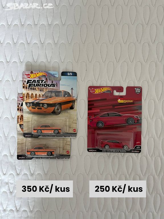 Auta Hot Wheels (mainline, themed, Premium)