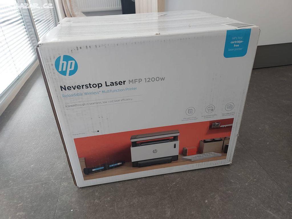 Černobílá multif.tiskárna HP Neverstop Laser1200w