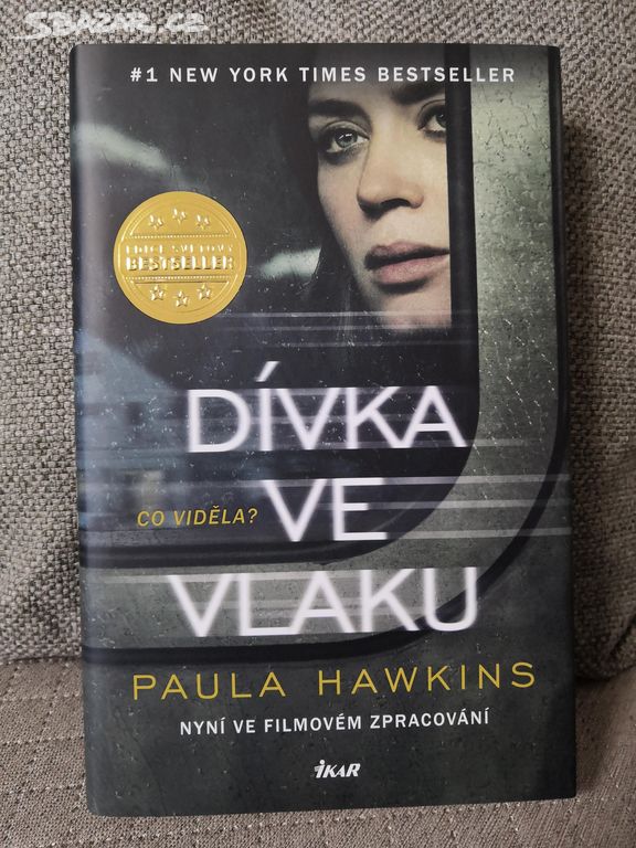 Dívka ve vlaku (Paula Hawkins) film obal 2. vydání