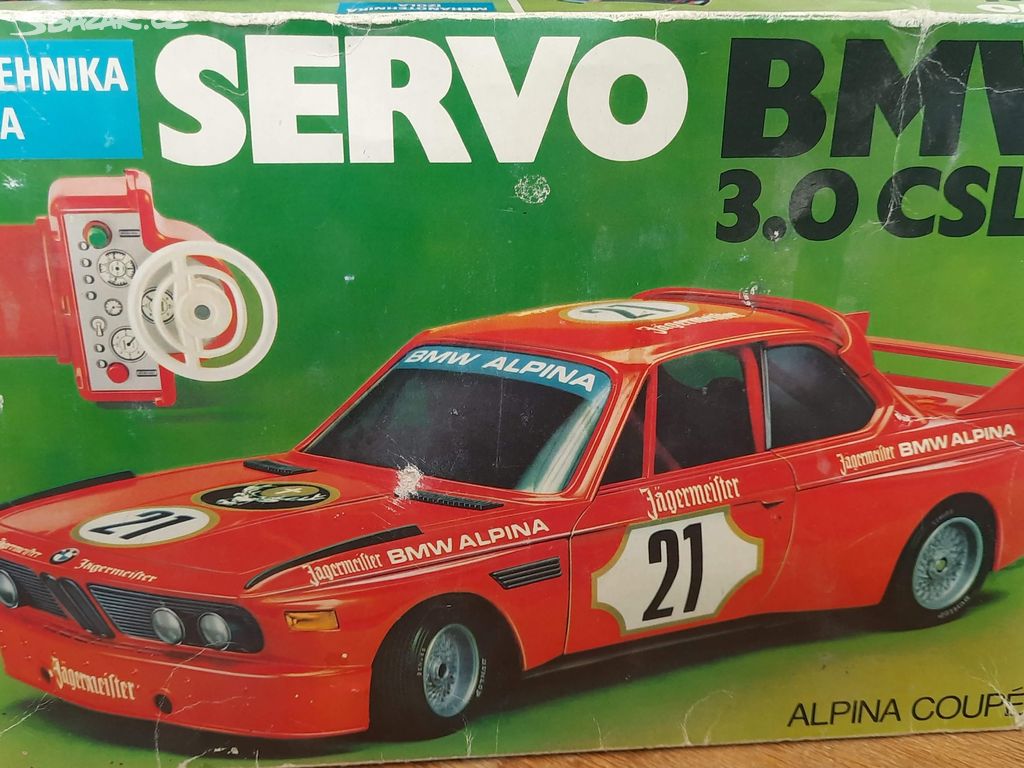 BMW 3.0 CSL auto na ovládaní