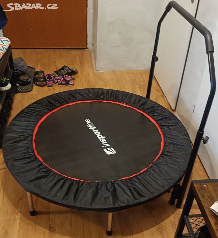 Jumping fitness trampolína inSPORTline PROFI 122cm