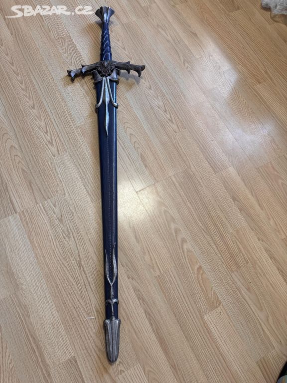 Replika historického meče Excalibur + štít