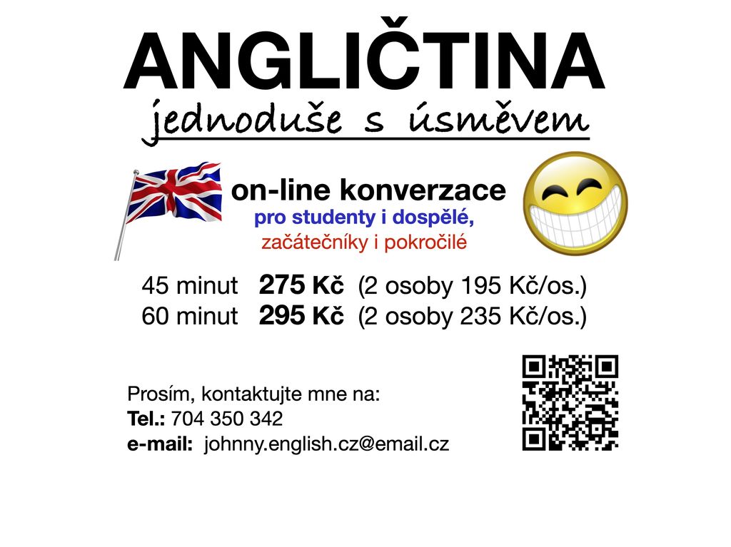 ANGLIČTINA - jednoduše s úsměvem