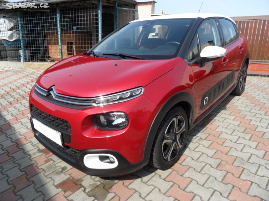 Citroen C3 1.2 PureTech,81kw,6 kvalt,zak. v ČR,1ma