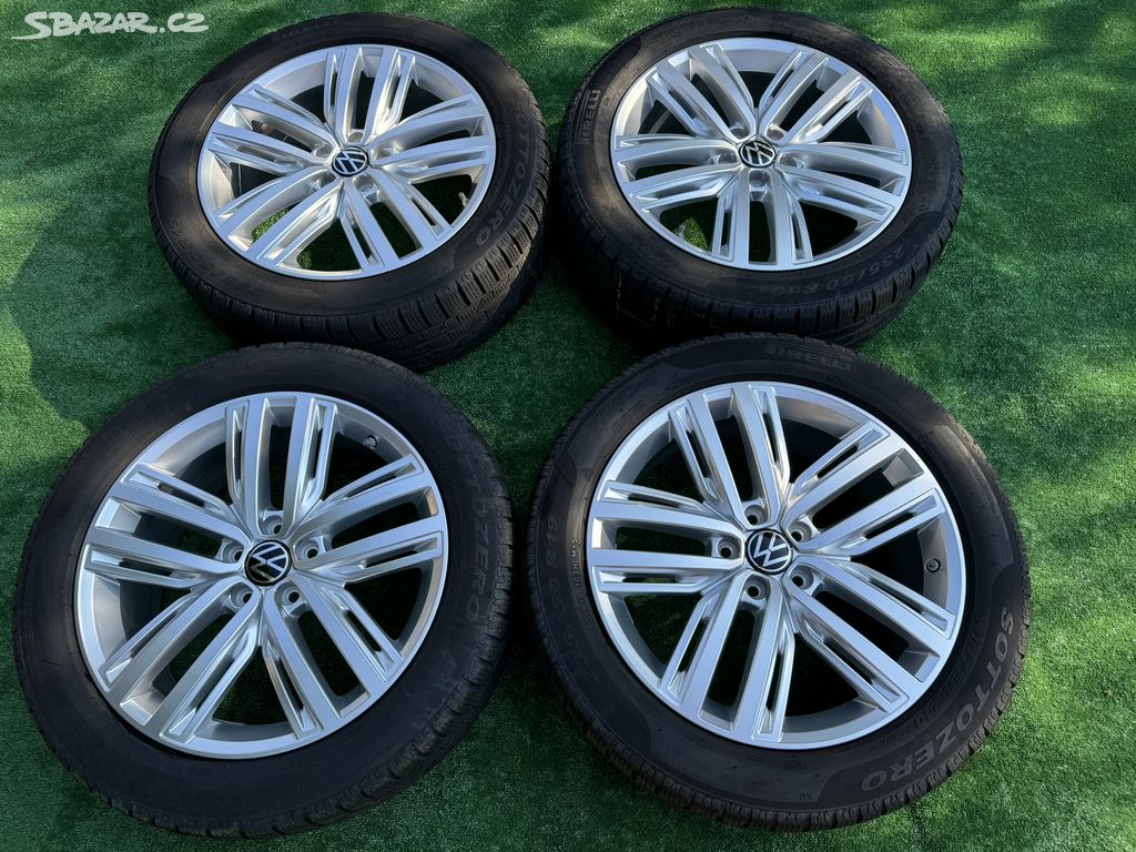 Originál alu kola VW Tiguan 5x112 R19 zimní TMPS