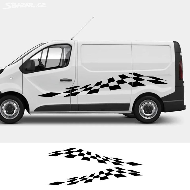 OPEL VIVARO / samolepky na karoserii