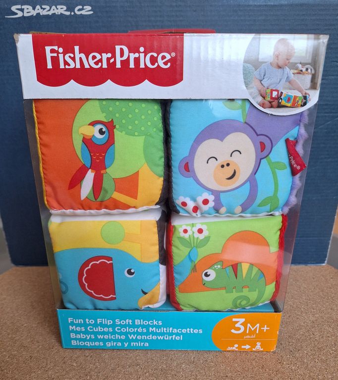 Měkké kostky Fisher Price