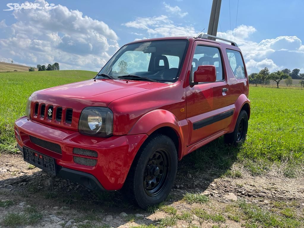 Suzuki Jimny 1,3i 63 KW r.v. 2007 , 4x4 .