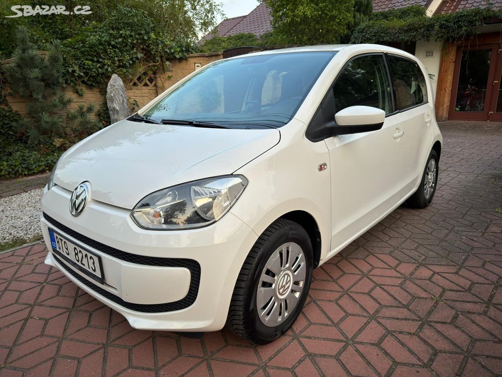 VW up! 1.0 55kW AUTOMAT ČR 1.MAJ. ČIDLA NAVI KLIMA