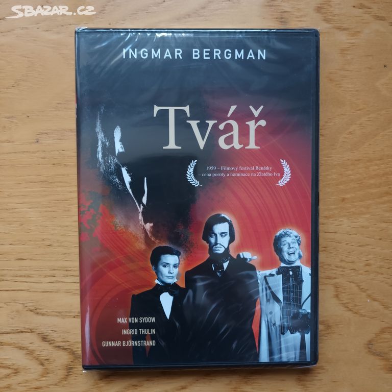 DVD Tvář, režie Ingmar Bergman