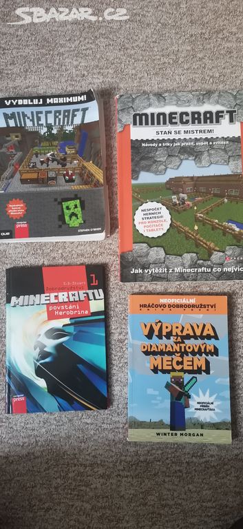 Knihy Minecraft 4ks