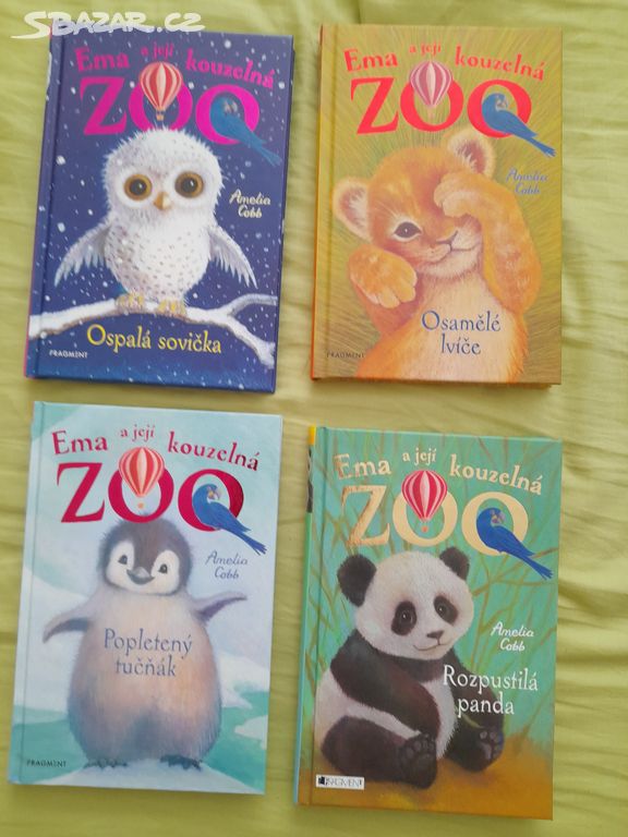 Knížky Ema a její kouzelná zoo - 4ks